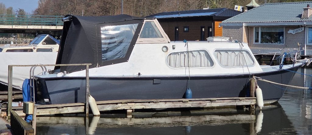 Tengro Kruiser Stalen Kajuitboot met Mercedes Diesel, Overige merken, Gebruikt, 42 pk, 80 cm