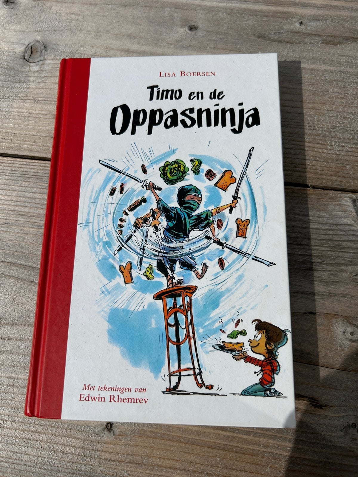 Timo en de oppasninja - Lisa Boersen, Ophalen of Verzenden, Gelezen, Fictie algemeen
