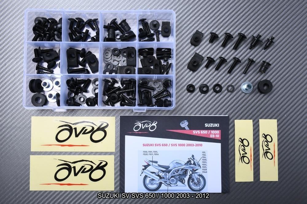 Kuip bouten set voor SUZUKI SVN SVS 650 / 1000 2003 - 2012, Ophalen of Verzenden, Nieuw