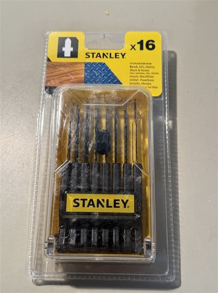 Stanley 16-delige decoupeerzaagbladenset - STA28160, Ophalen of Verzenden, Nieuw