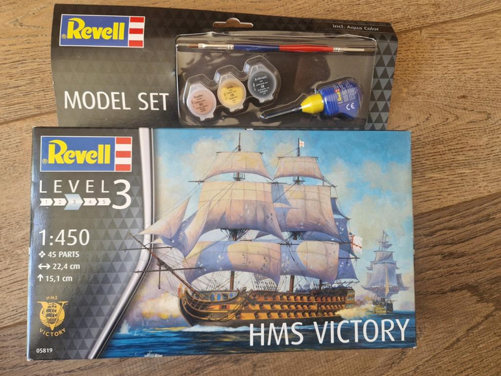 Revell HMS Victory Modelbouwset - Schaal 1:450, Hobby en Vrije tijd, Modelbouw | Boten en Schepen, Ophalen of Verzenden, Nieuw