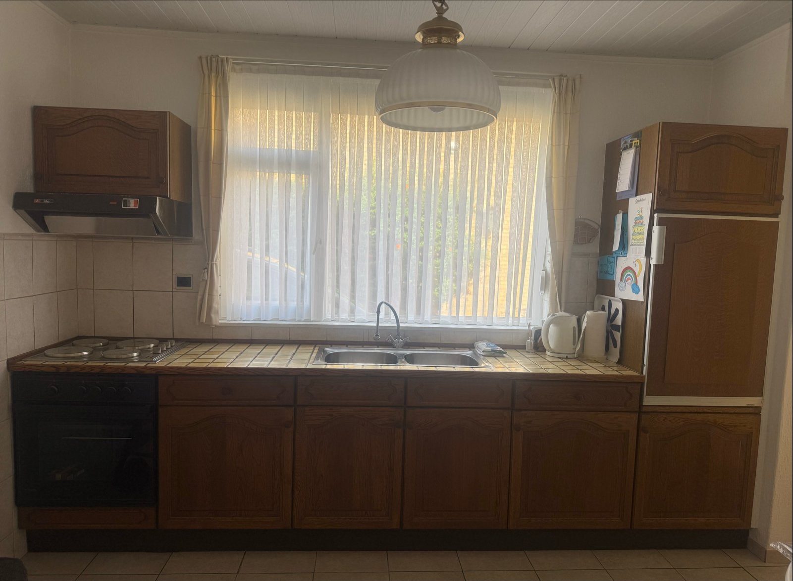 Complete keuken met apparatuur, Ophalen, Gebruikt, Overige materialen, Bruin