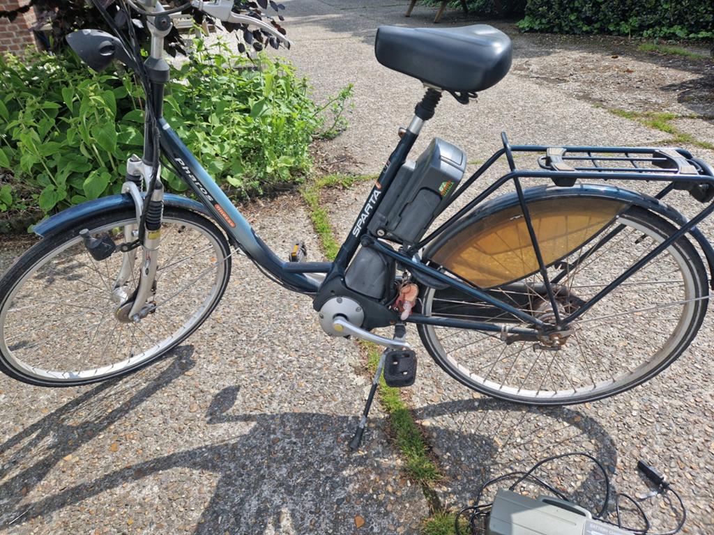 Sparta e-bike uit 2001, Ophalen of Verzenden, Gebruikt, Minder dan 30 km per accu, Sparta