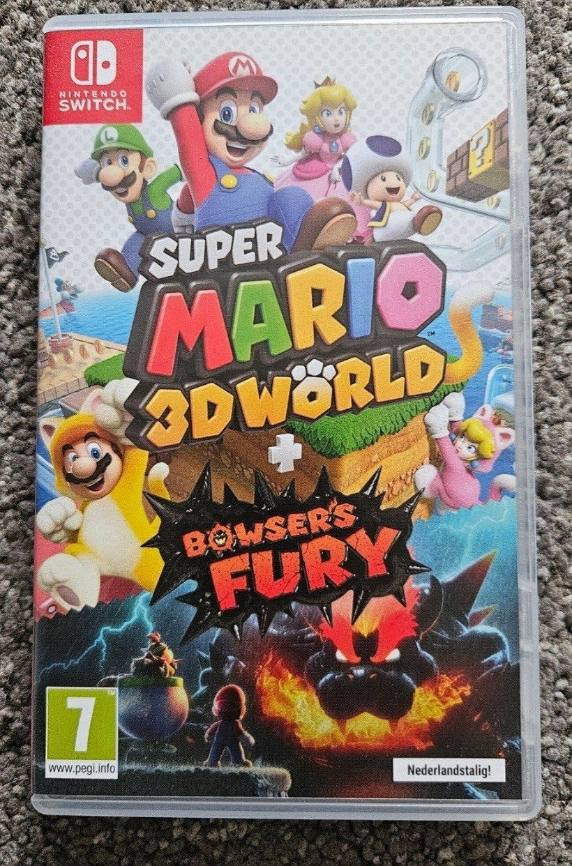 Super Mario 3D World + Bowser's Fury - Nintendo Switch, Ophalen, Zo goed als nieuw