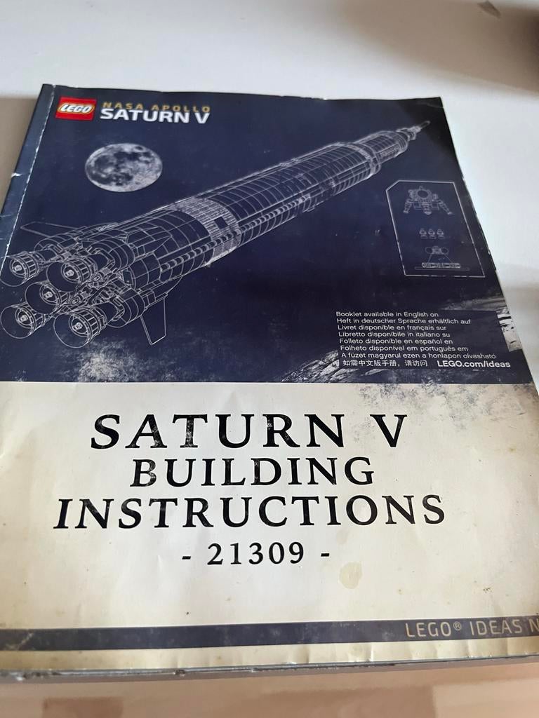 LEGO NASA Apollo  raket 21309, Ophalen, Gebruikt, Complete set, Lego