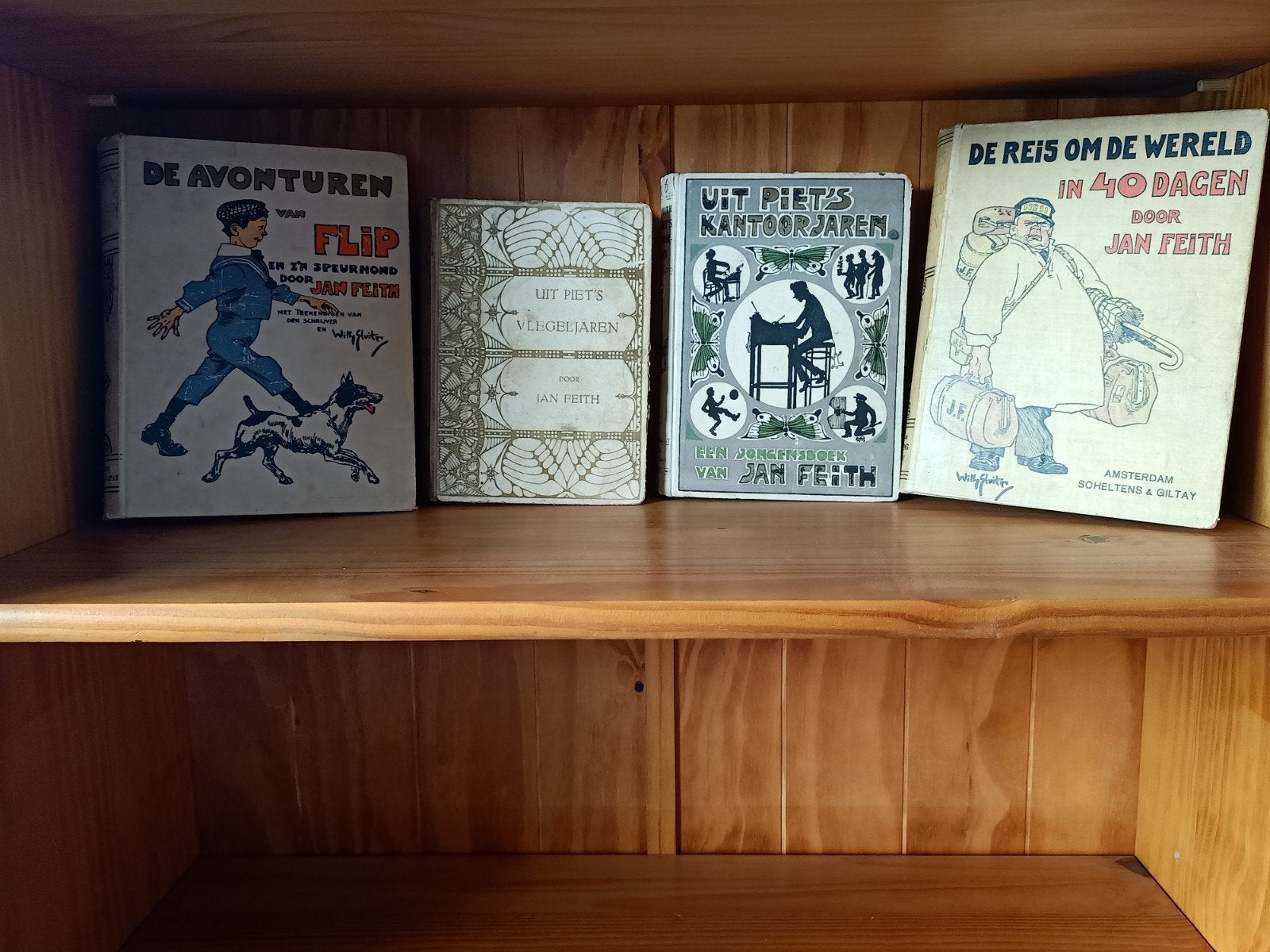 vier boeken van Jan Feith, Ophalen of Verzenden
