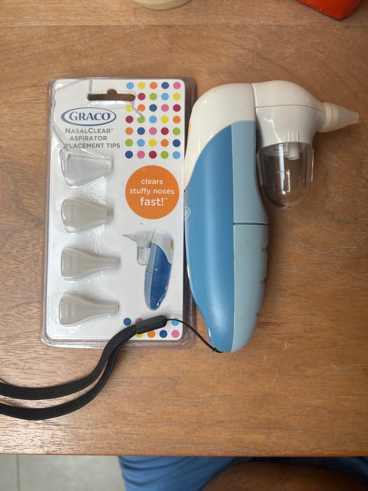 Graco NasalClear Aspirator met vervangende tips, Ophalen, Gebruikt