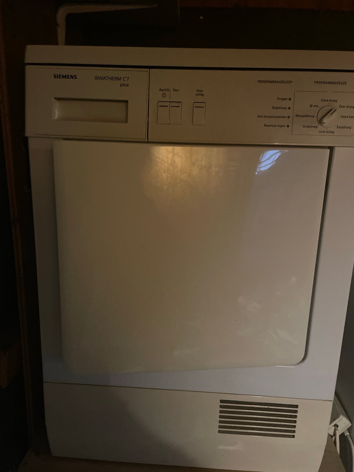 Siemens Siwatherm C7 Plus Condensdroger, Ophalen, 6 tot 8 kg, Gebruikt, Voorlader