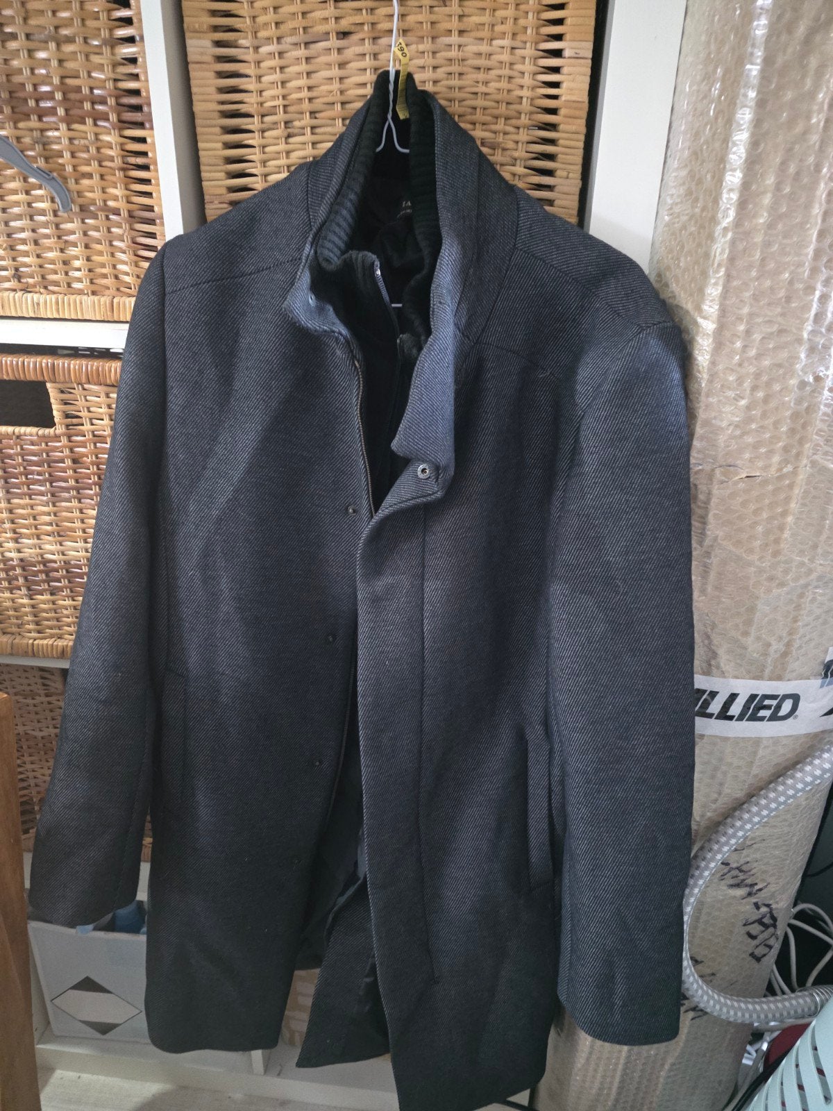 Zara heren winterjas - Maat M - Zo goed als nieuw, Zara, Maat 48/50 (M), Ophalen of Verzenden, Zo goed als nieuw
