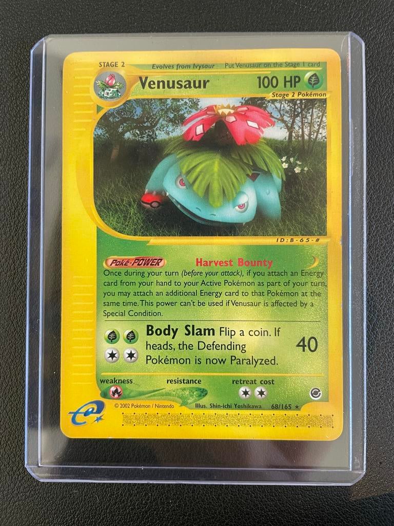 Venusaur Pokémon Kaart EX 68, Ophalen of Verzenden, Gebruikt, Losse kaart