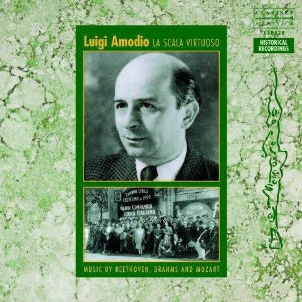 CD Luigi Amodio ( klarinet): La Scala virtuoso, Ophalen of Verzenden, Classicisme, Zo goed als nieuw, Overige typen