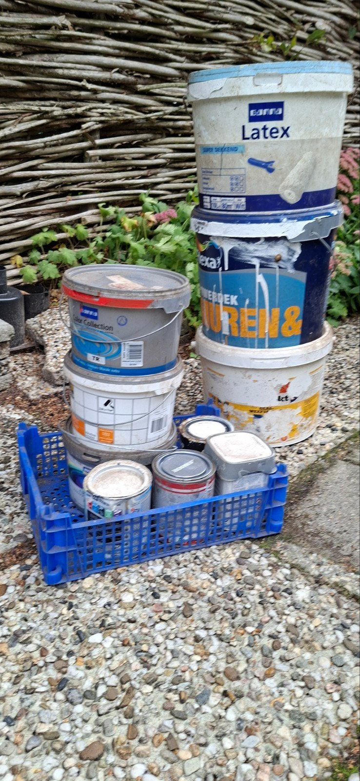 Verf, 20 liter of meer, Ophalen, Gebruikt, Verf