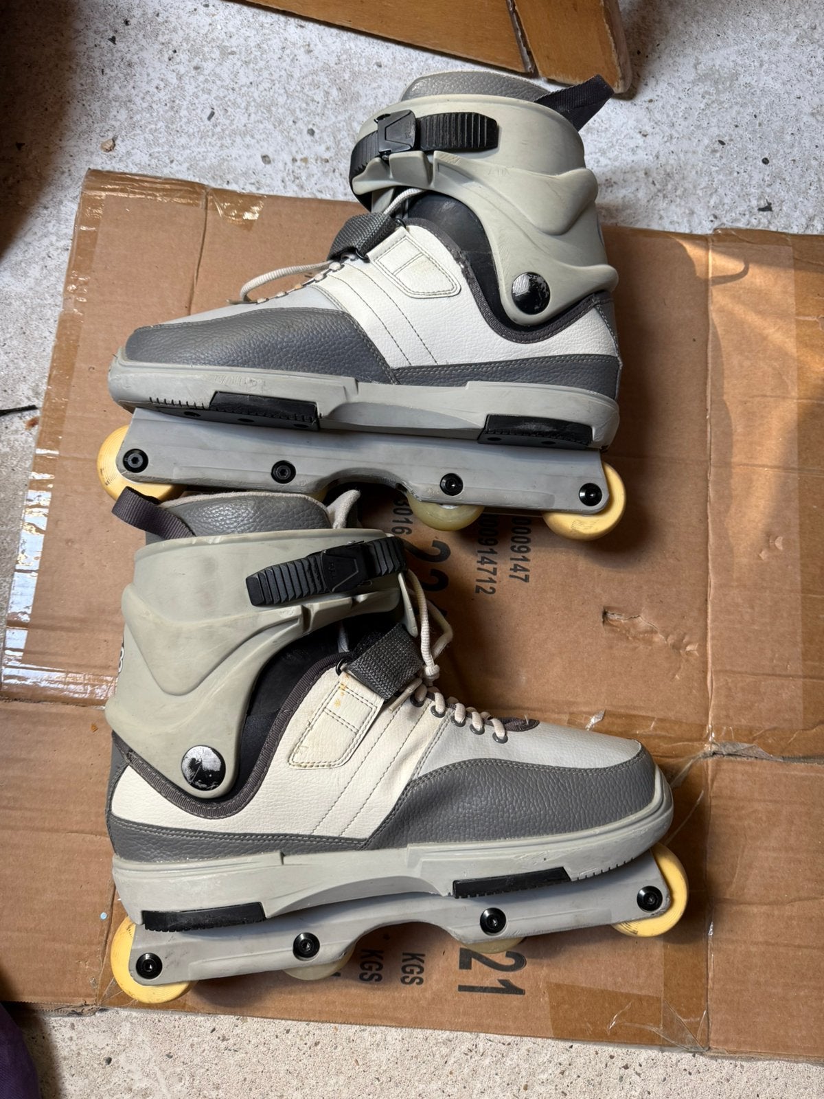 Stuntskates Rollerblade new jack maat 46, Ophalen of Verzenden, Gebruikt