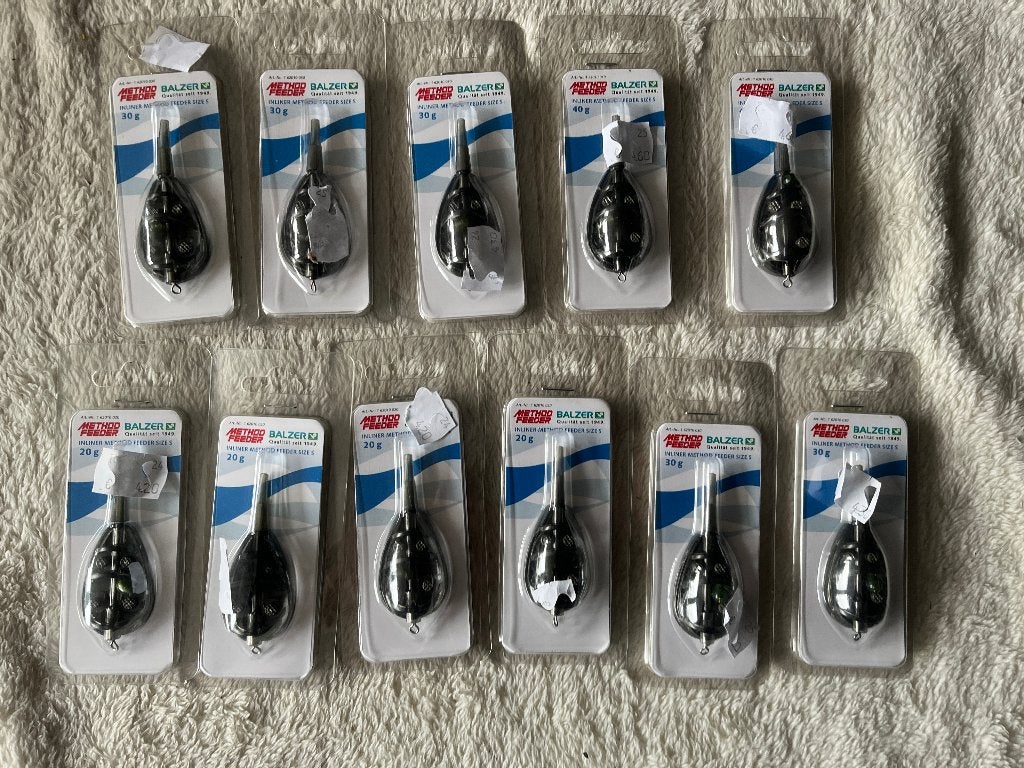 adv 355 / NIEUW mixset 11 method korven BALZER, Watersport en Boten, Ophalen of Verzenden, Nieuw, Overige typen