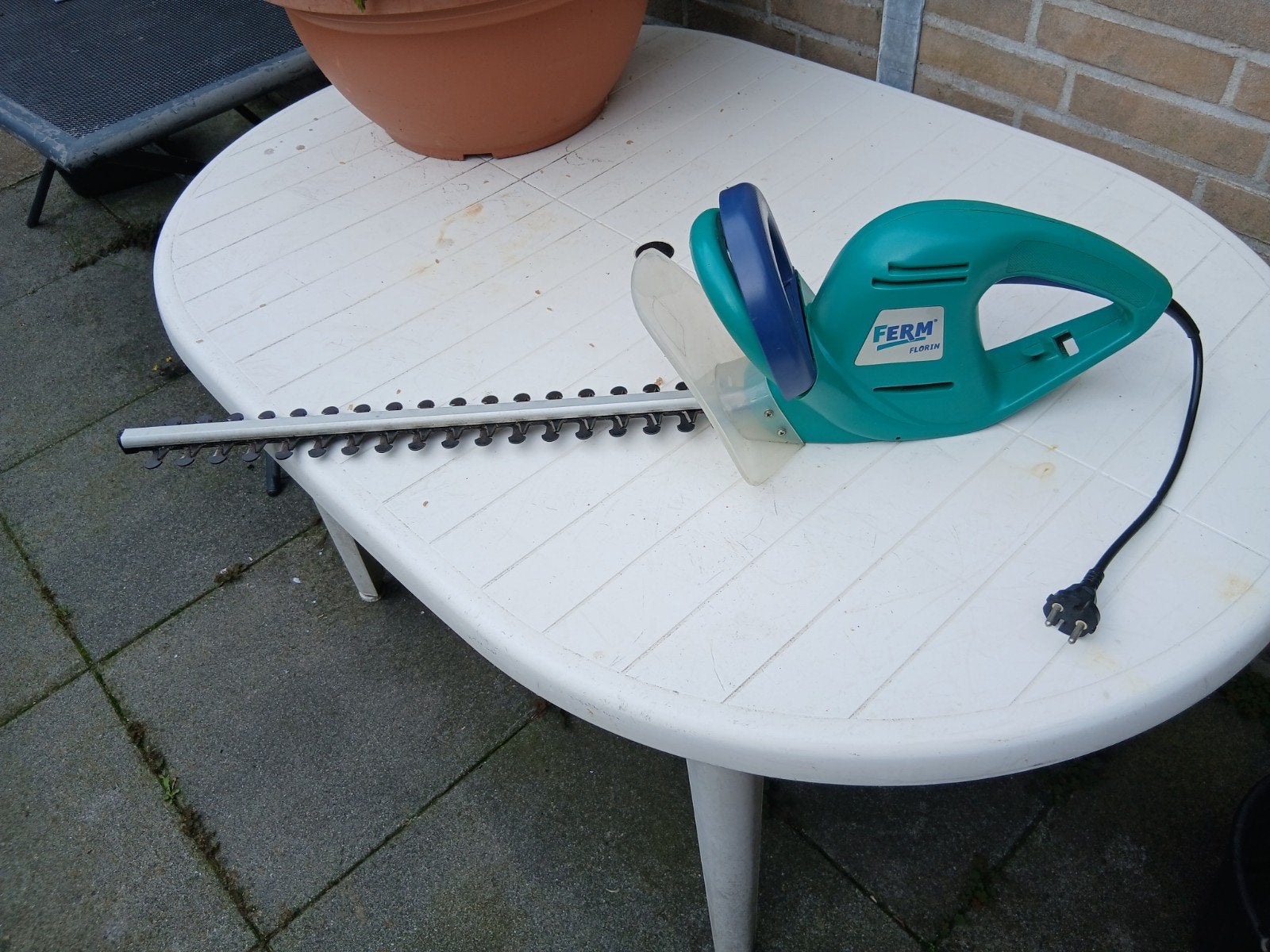 Grote heggedchaar metk ferm, Tuin en Terras, Ophalen of Verzenden, Elektrisch