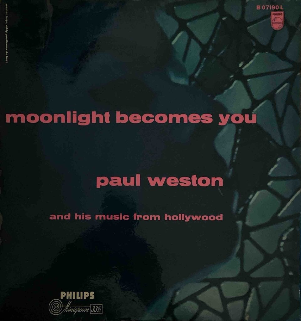Paul Weston And His Music From Hollywood - Moonlight, 1980 tot heden, Ophalen of Verzenden, Zo goed als nieuw, 12 inch