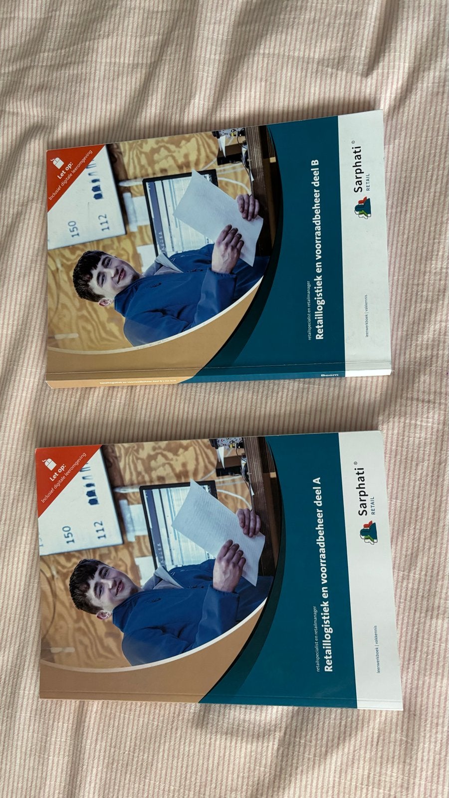 Boeken retaillogistiek en voorraadbeheer deel A en B, Ophalen of Verzenden, Gamma, Zo goed als nieuw, MBO