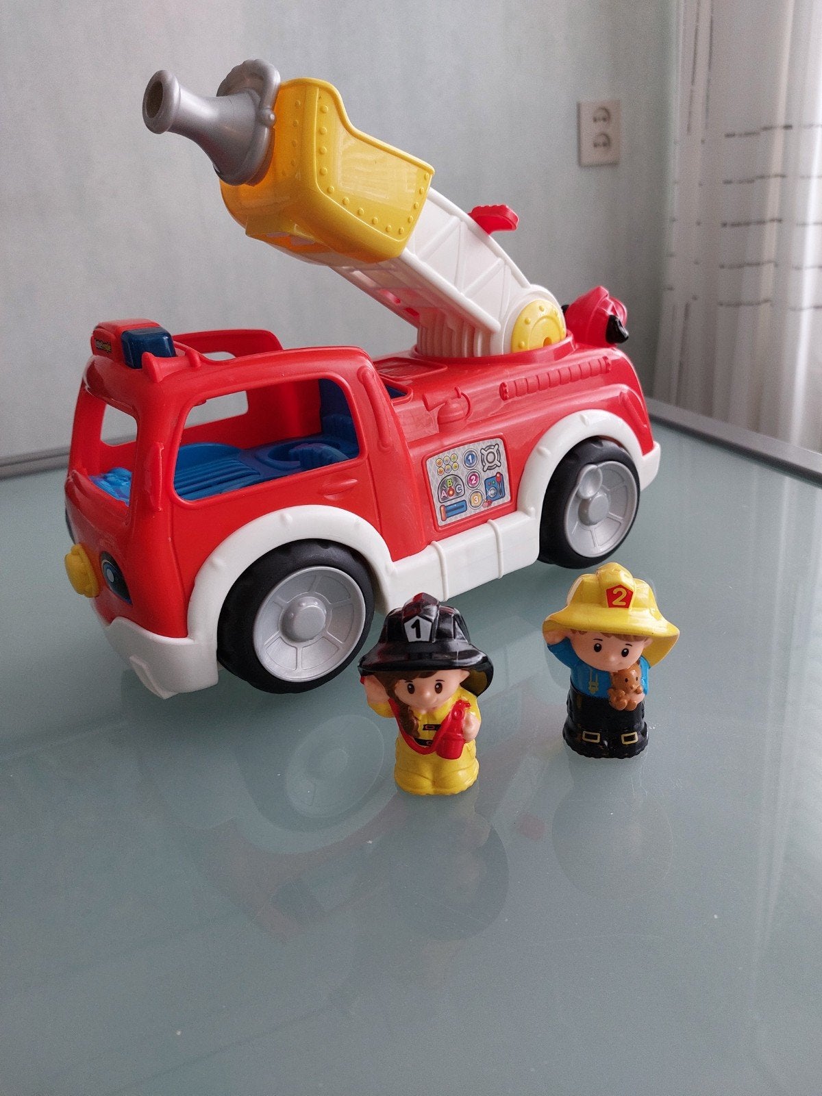 little People brandweerauto, Ophalen, Gebruikt, Auto of Voertuig