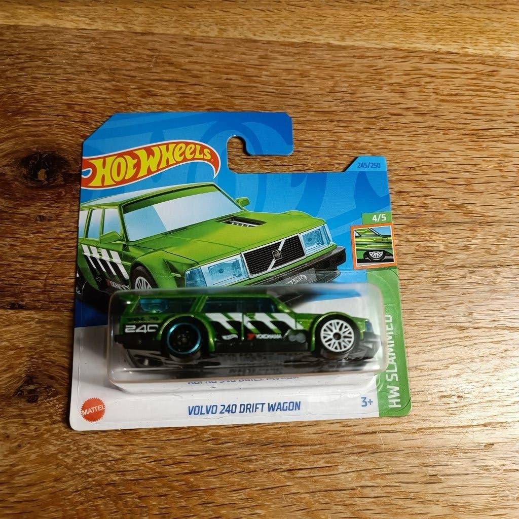 hot wheels volvo 240 drift wagon hw slammed groen, Hobby en Vrije tijd, Modelauto's | Overige schalen, Ophalen of Verzenden, Nieuw