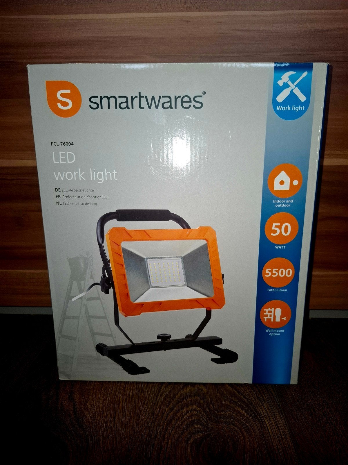 Nieuwe Smartwares bouwlamp, Ophalen of Verzenden, Nieuw, 50 tot 200 watt