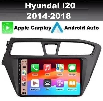 Hyundai i20 2014-2018 navigatie android 14 carplay dab+ wifi, Ophalen of Verzenden, Nieuw