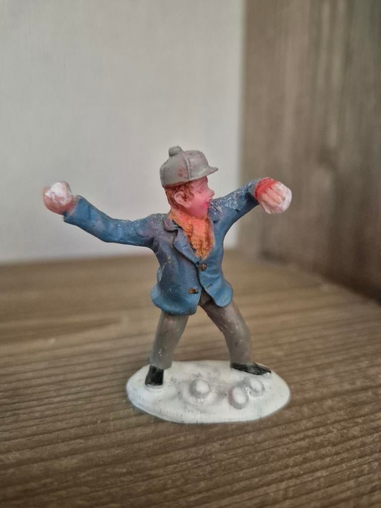 Lemax figuur 52 kerstdorp kersthuisjes, Diversen, Kerst, Ophalen of Verzenden, Zo goed als nieuw