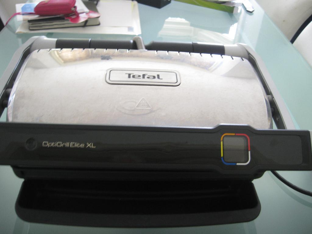 Tefal  Optigrill, Elite xl, Witgoed en Apparatuur, Contactgrills, Ophalen, Gebruikt