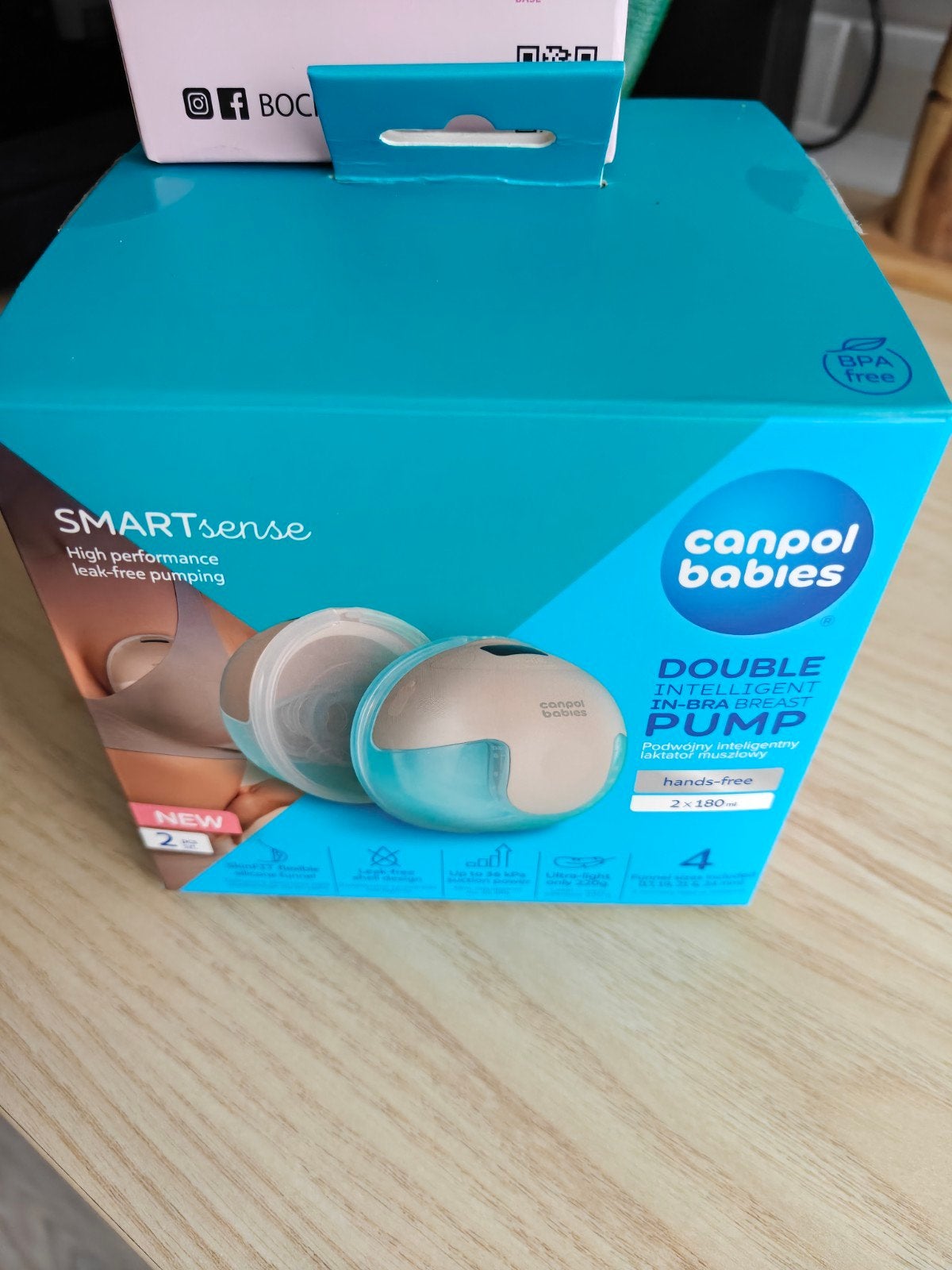 Canpol Babies SmartSense Dubbele Handsfree Borstkolf, Ophalen of Verzenden, Nieuw, BPA-vrij, Borstkolf