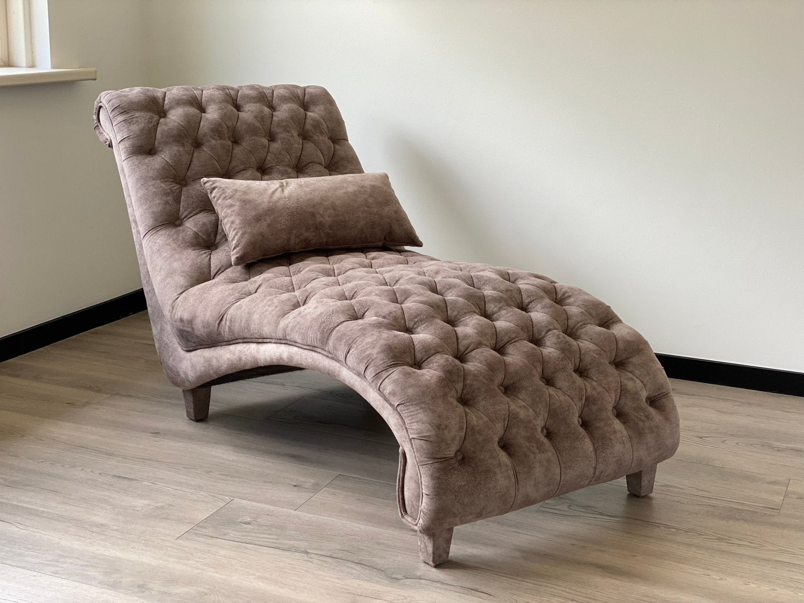 Loungechair buenavista fabric, Ophalen, Eenpersoons, 75 tot 100 cm, Zo goed als nieuw