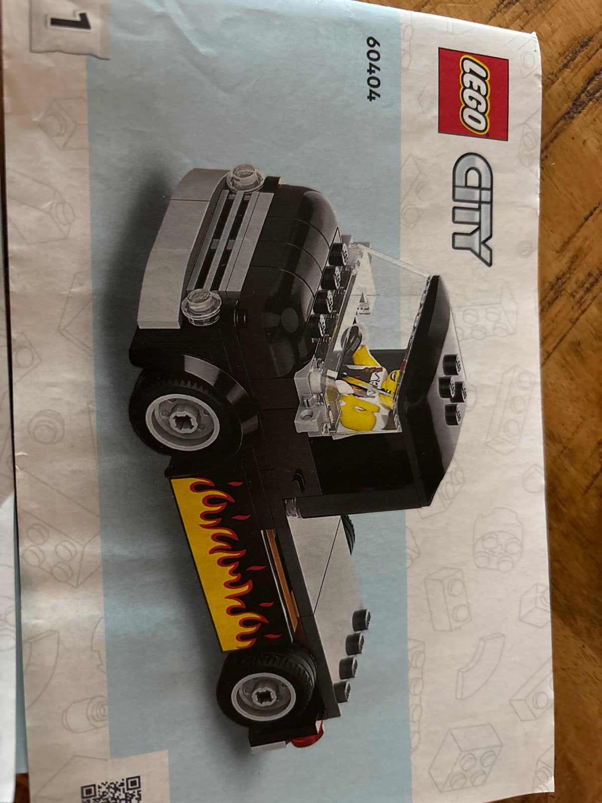 LEGO City Burger Food Truck (60404) - Zo goed als nieuw, Ophalen, Zo goed als nieuw, Overige merken