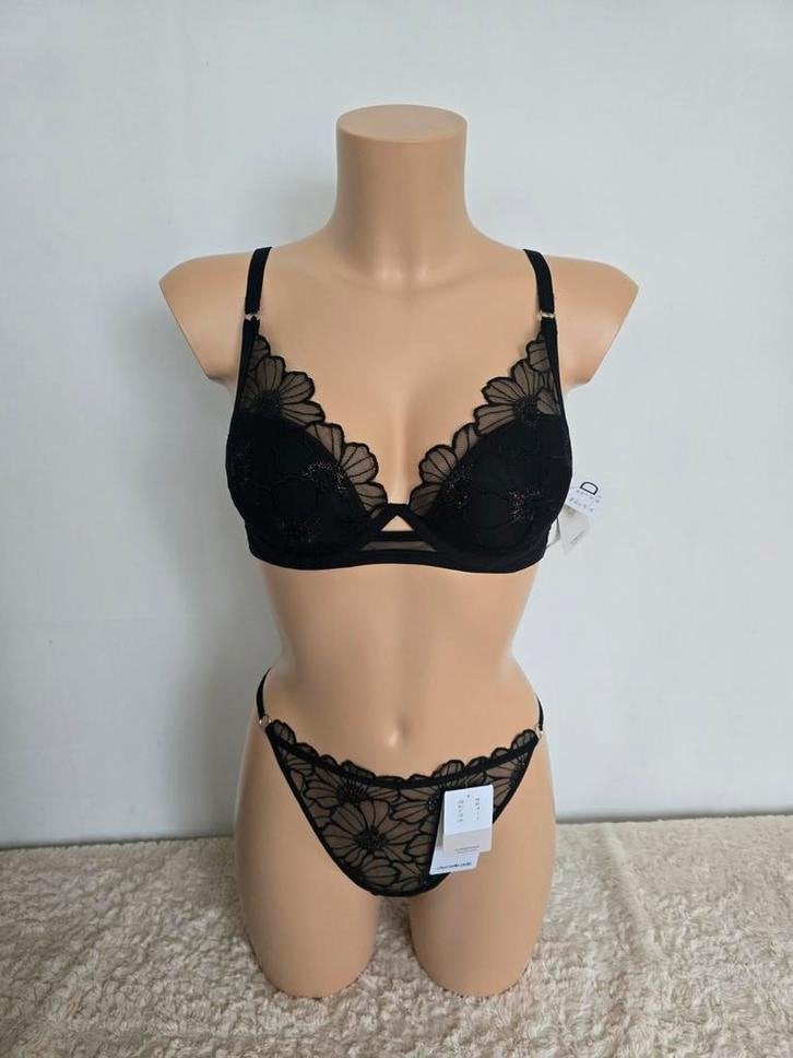Chantelle bh 85d 65f 70f 75f 80f 85f 70g 75g 75h, ., Zwart, Ophalen of Verzenden, BH