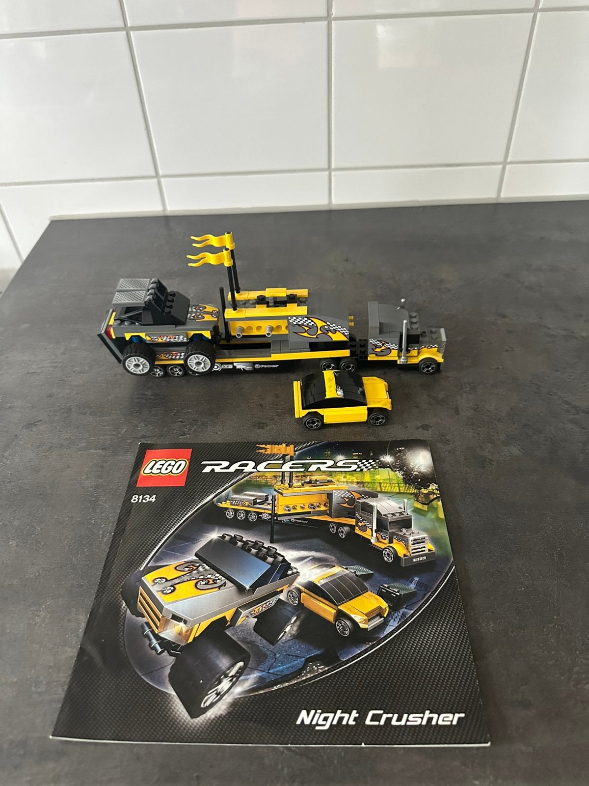 LEGO Racers Night Crusher - 8134, Ophalen, Zo goed als nieuw