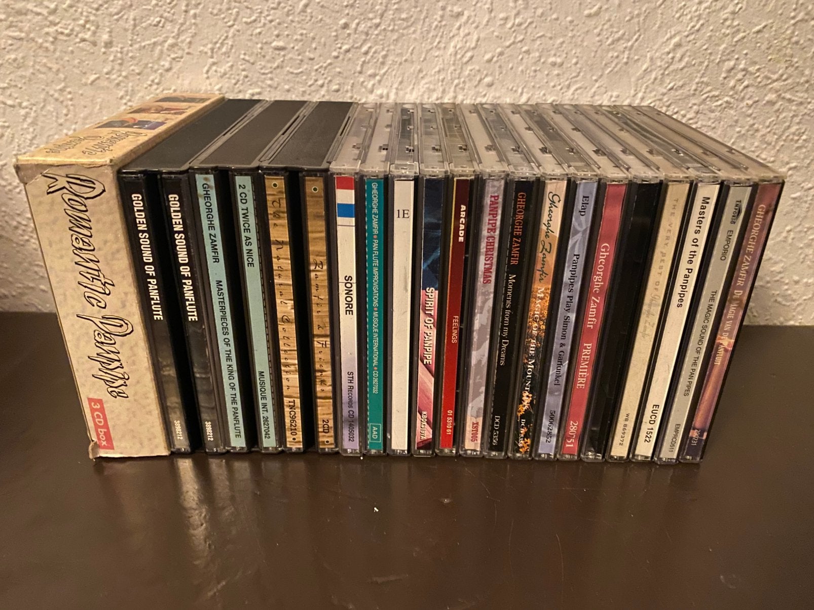19x Panfluit cd’s (Georghe Zamfir), Ophalen of Verzenden, Zo goed als nieuw