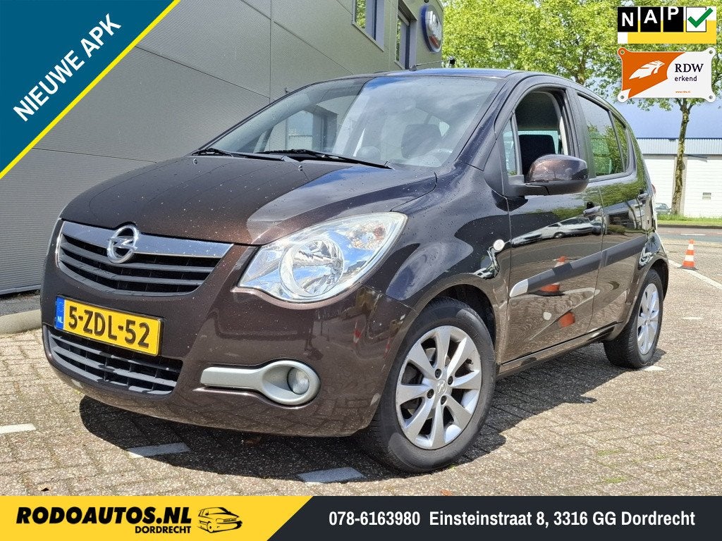 Opel Agila 1.0 Berlin 5Drs Airco Bruin Nw APK ✅ (bj 2014), Euro 5, 450 kg, Gebruikt, 31 €/maand