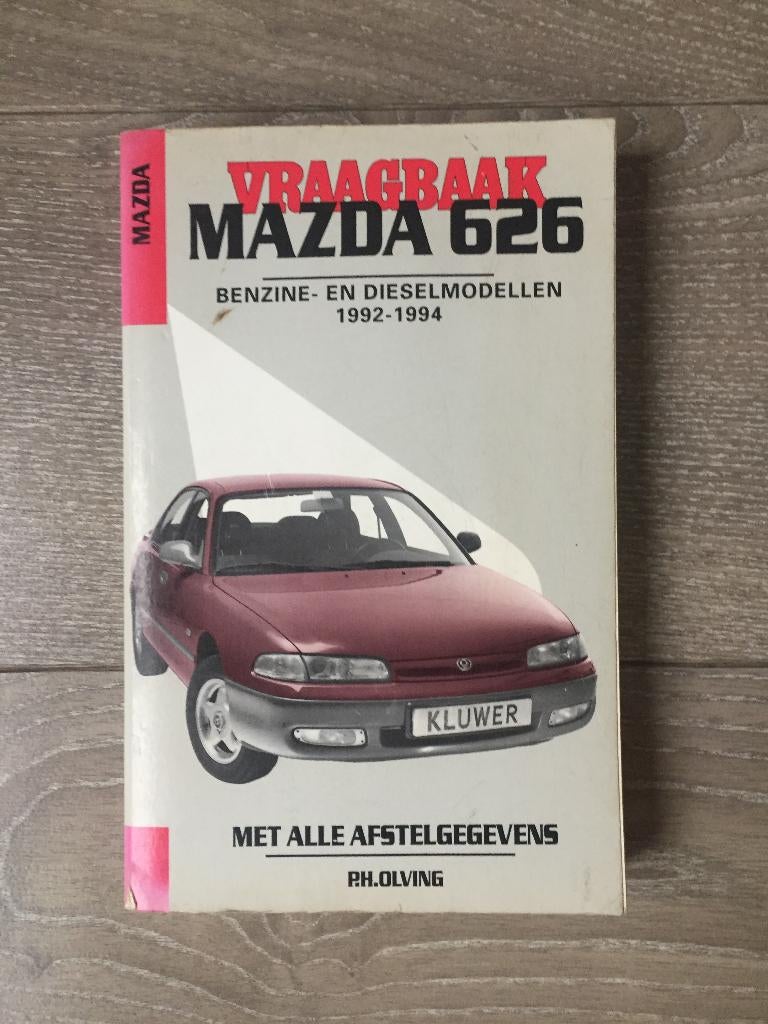 Vraagbaak Mazda 626 Benzine- en Dieselmodellen 1992-1994, Ophalen of Verzenden