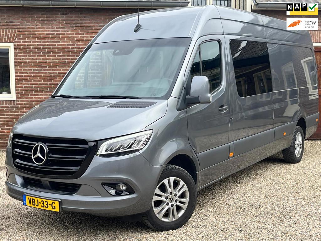 Mercedes-Benz Sprinter 319 3.0 CDI L3H3 DC EURO VI-D V6 dubb, Automaat, Gebruikt, 190 pk, 2000 kg