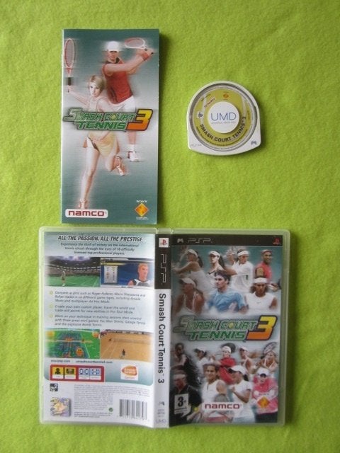 Smash Court Tennis PSP Playstation, Ophalen of Verzenden, Zo goed als nieuw, Sport, 3 spelers of meer