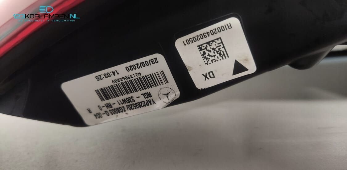 Mercedes E Klasse W213 Facelift Led Sedan Achterlicht links, Gebruikt, -, Ophalen of Verzenden, -