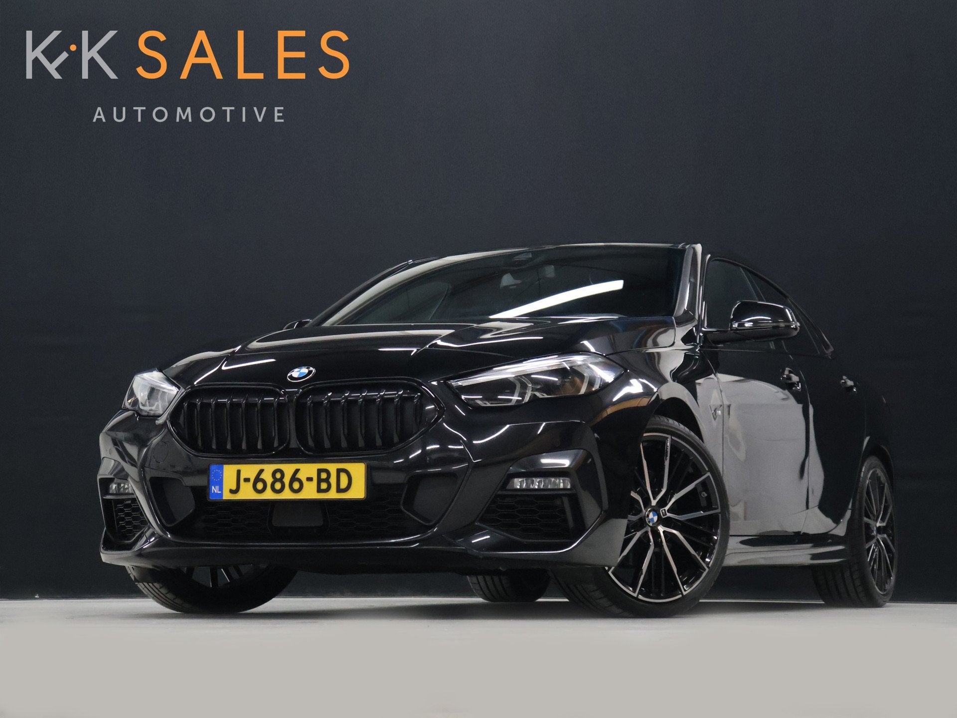 BMW 2 Serie Gran Coupé 218i High Executive Edition M Sport, Auto's, BMW, Dealer onderhouden, Gebruikt, 1350 kg, Zwart