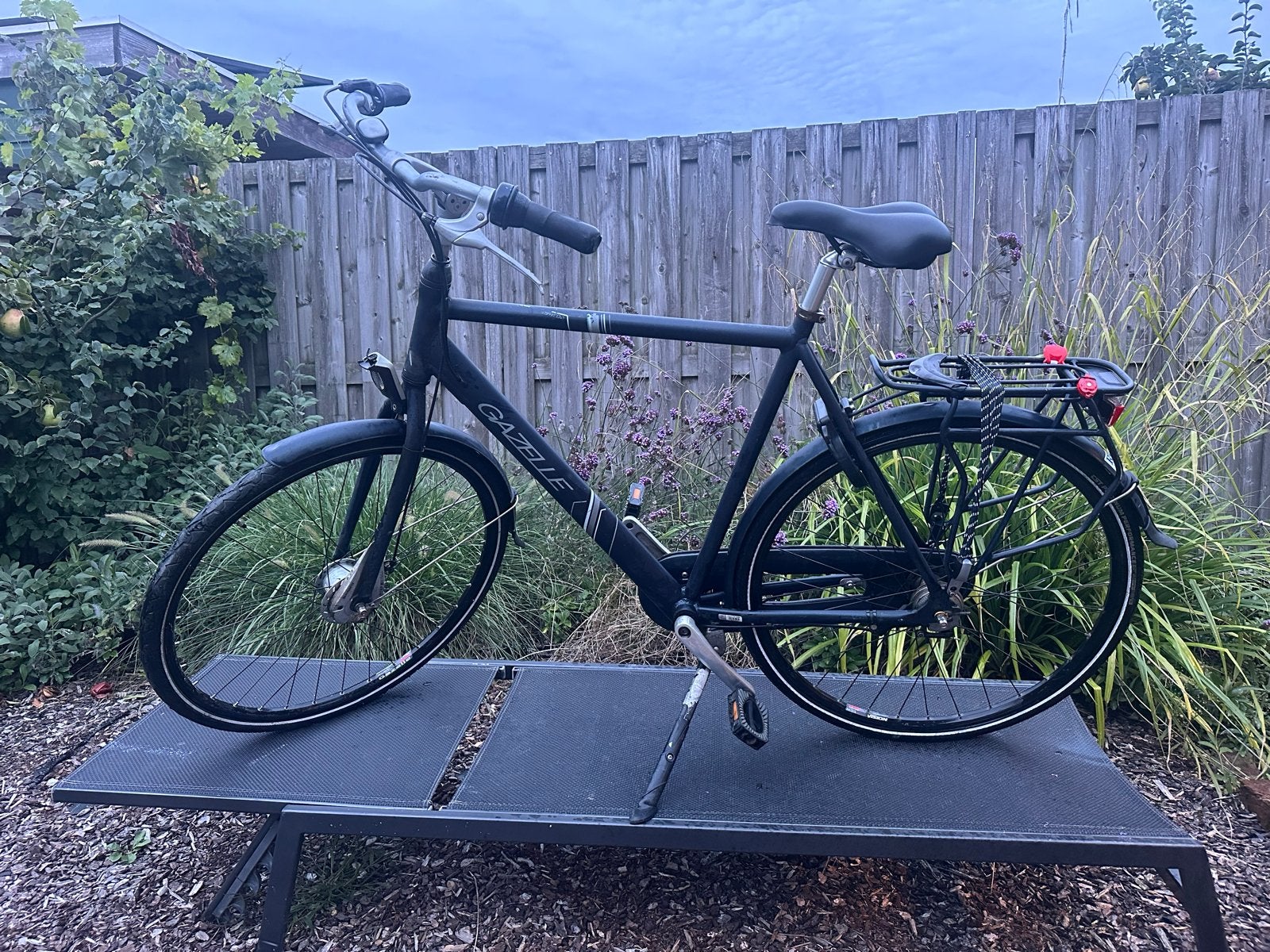 Gazelle stadsfiets - Zwart, Gebruikt