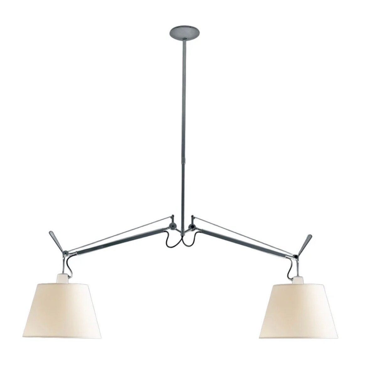 De tolomeo hanglamp van her merk Artemide, Huis en Inrichting, Ophalen, E27 (groot), Zo goed als nieuw, Metaal