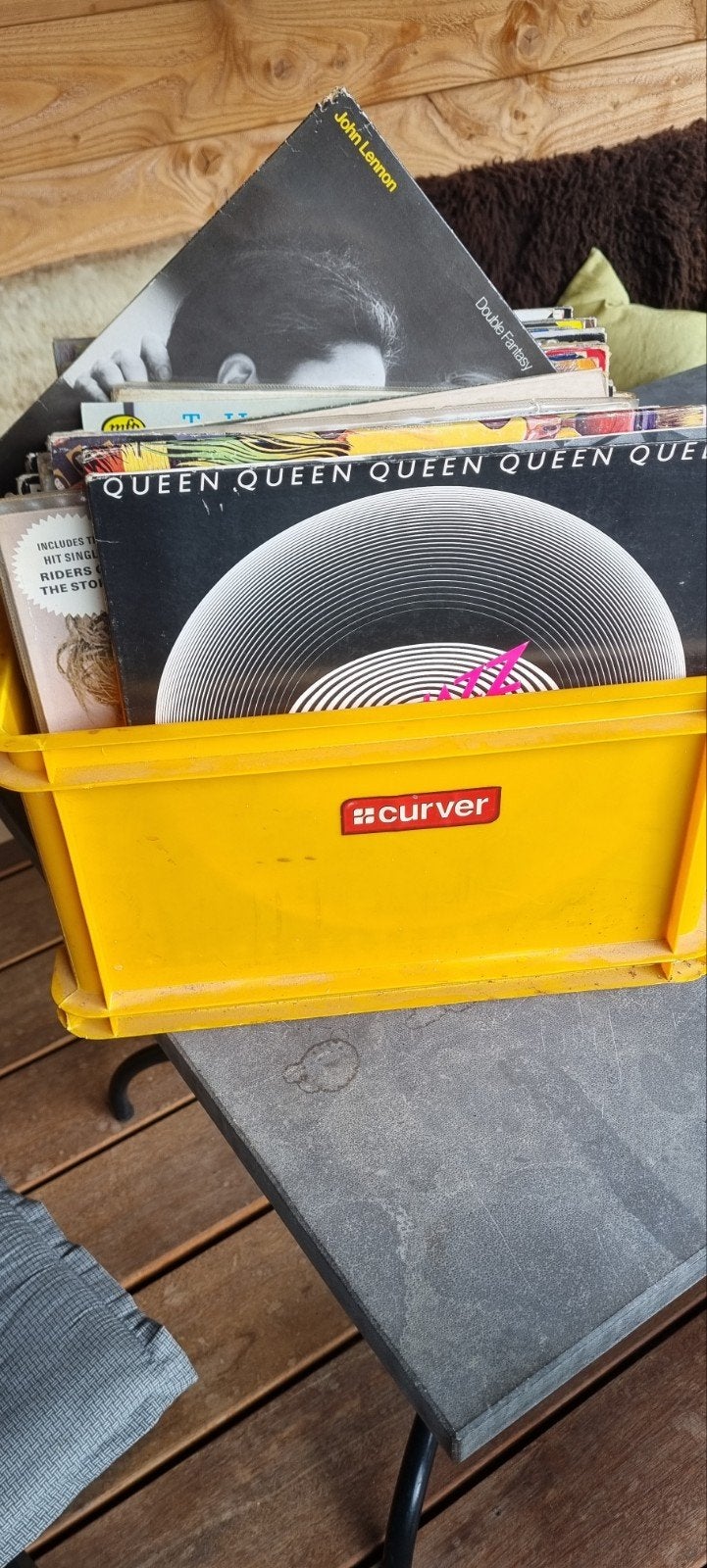 Partij  lp en 12" hoezen geen lps  bak vol, Ophalen of Verzenden