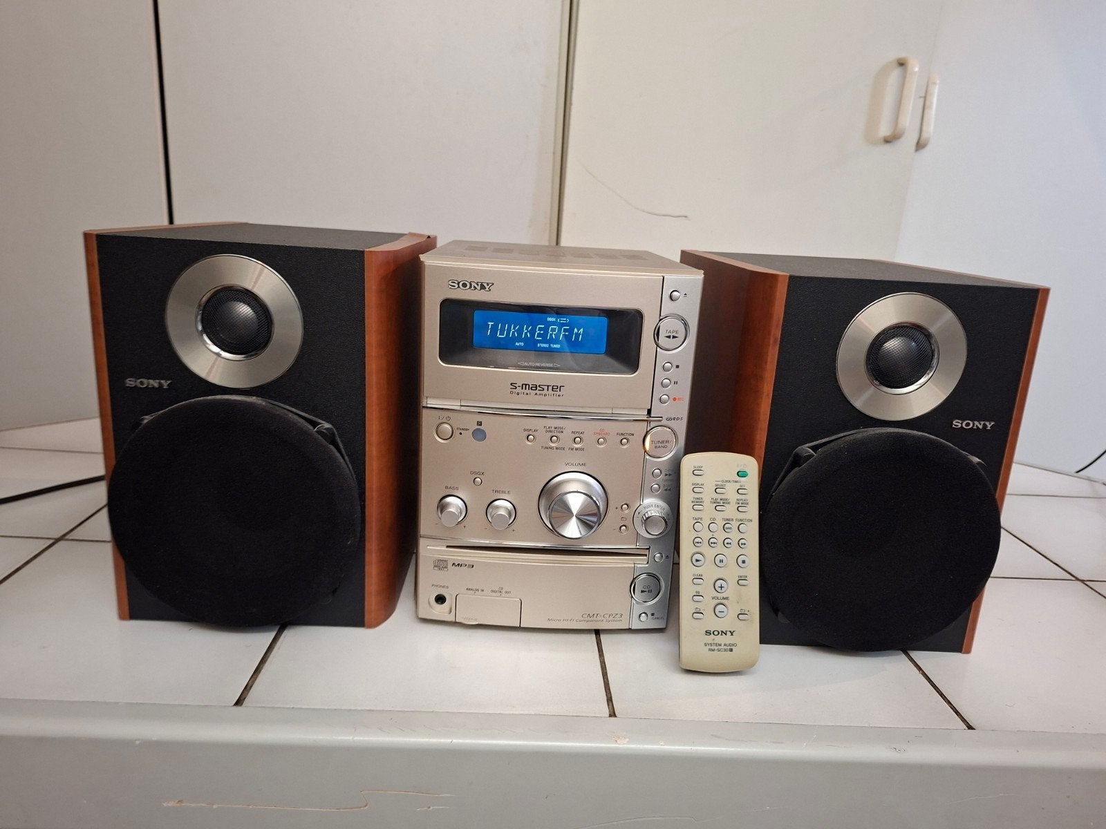 Sony Micro Hifi-set met speakers – CMT-CPZ3, Ophalen