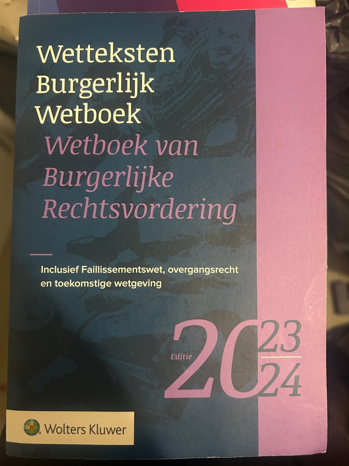 Wetteksten Burgerlijk Wetboek 2023/2024, Ophalen of Verzenden, Zo goed als nieuw, Overige niveaus