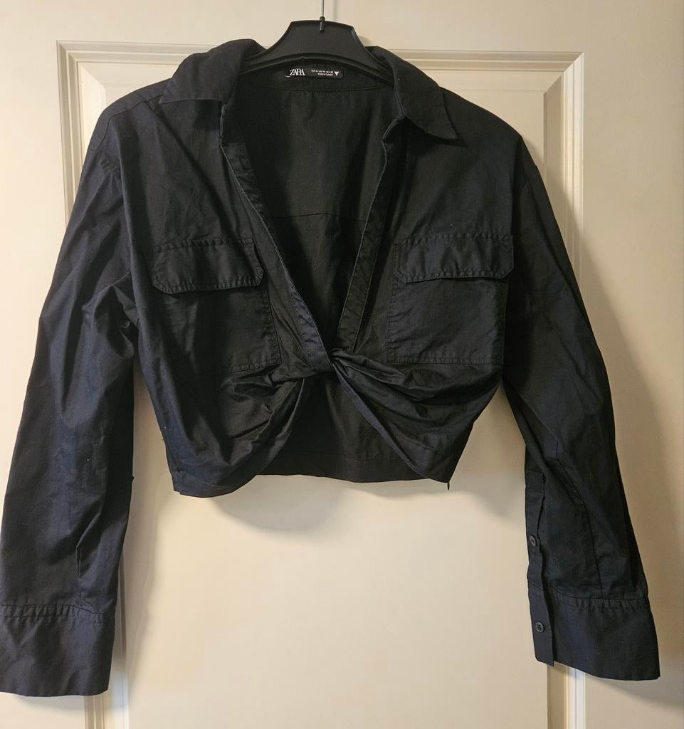 BLOUSE MAAT M VAN ZARA, Zara, Ophalen of Verzenden, Zo goed als nieuw, Zwart