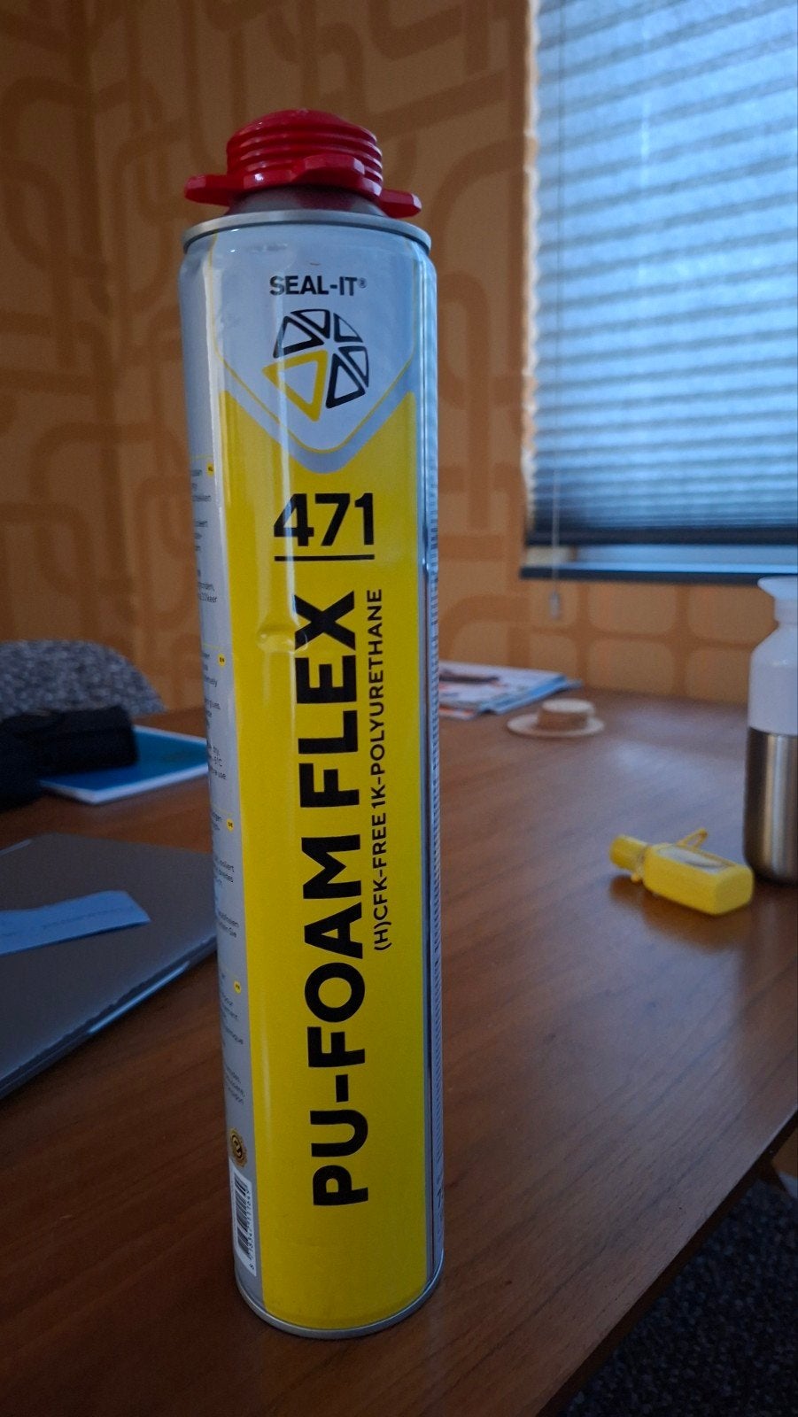Bus isolatieschuim (pur) SEAL-IT PU-FOAM FLEX, Doe-het-zelf en Verbouw, Isolatie en Afdichting, Minder dan 4 cm, Nieuw, Ophalen of Verzenden