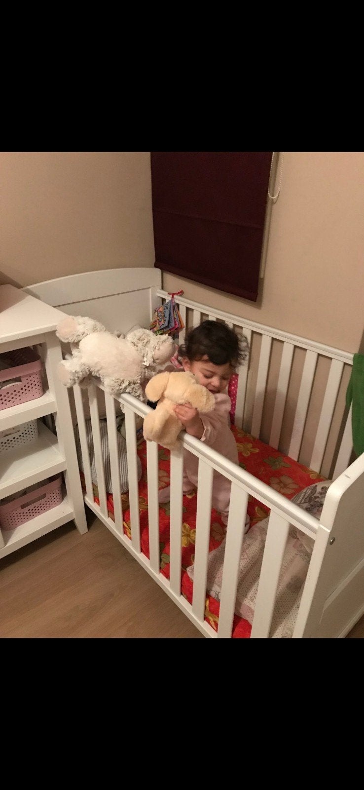 Almost New- top quality baby crib & matress, Ophalen, Zo goed als nieuw, Jongetje of Meisje