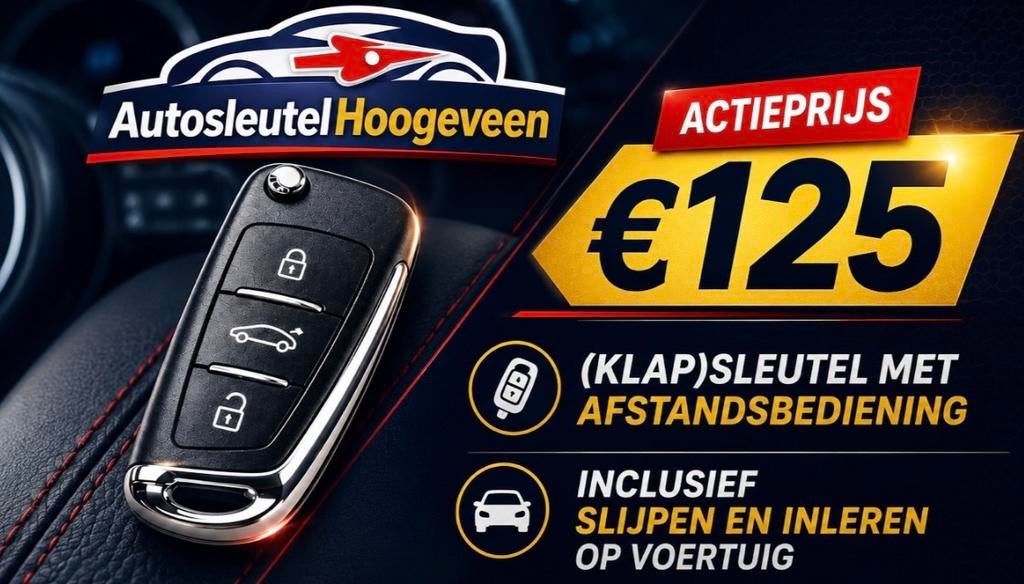 Autosleutel Hoogeveen - (Klap)sleutel met afstandsbediening, Nieuw, Info@autosleutelhoogeveen.nl, 7904 KJ, Ophalen