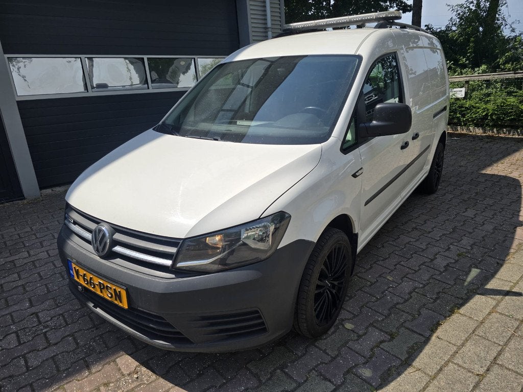 Volkswagen Caddy 1.4 TGI L2H1 CNG AUTOMAAT SCHIJFDEUR 2X, Auto's, Bestelauto's, Automaat, Gebruikt, Volkswagen, Overige brandstoffen