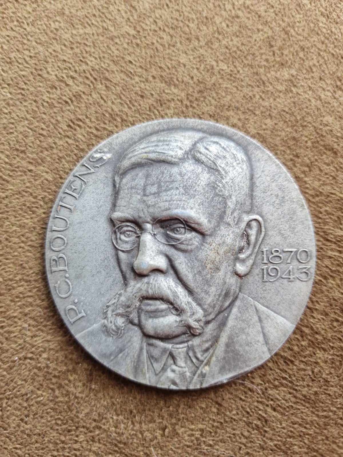 Penning P.C. Boutens 1870-1943, Zilver, Koningin Wilhelmina, Losse munt, Overige waardes